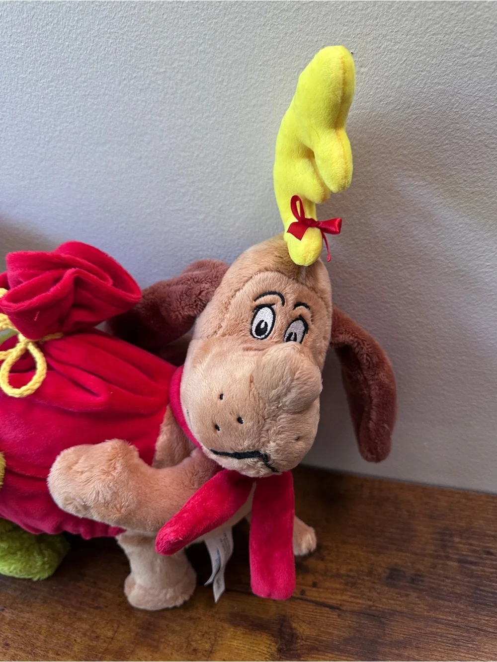 Grinch Max Animated Plush Singing Walking Moving Toy Sack Christmas Ruz Dr Seuss
